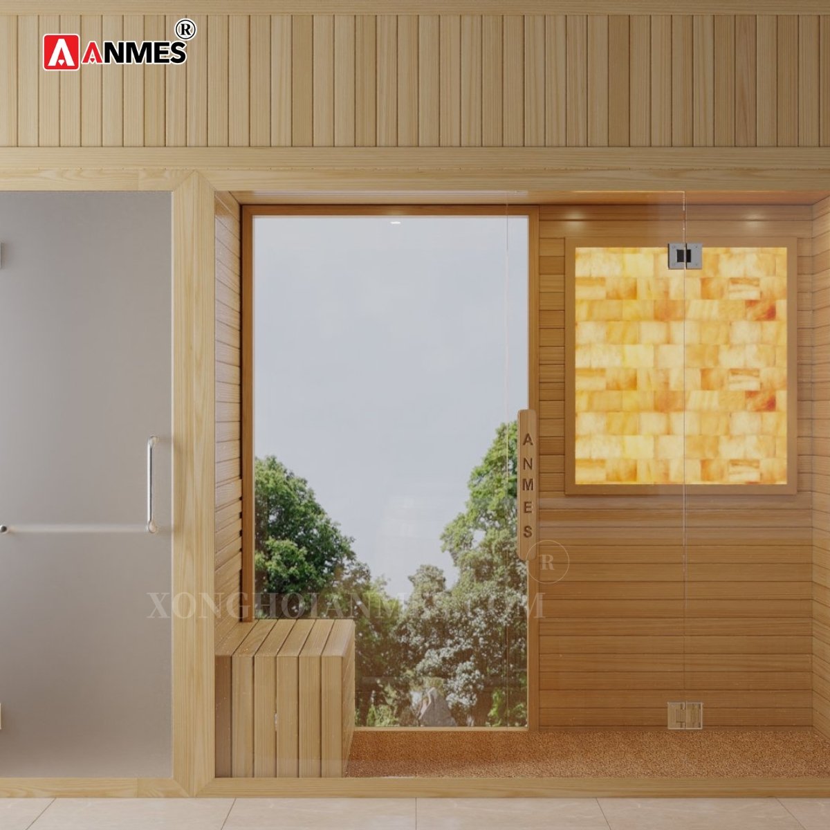 Phòng Xông Hơi Đá Muối A2016